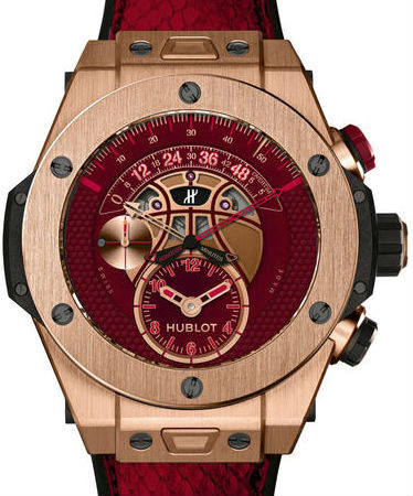 Best replica Hublot 413.OX.4738.PR.KOB15 Big Bang Unico Retrograde Kobe Vino Bryant King Gold watch